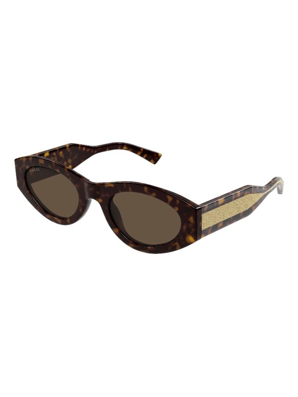 New Gucci Women's Sunglasses Havana Brown Lens Acetate Frame GG2065S 002 52